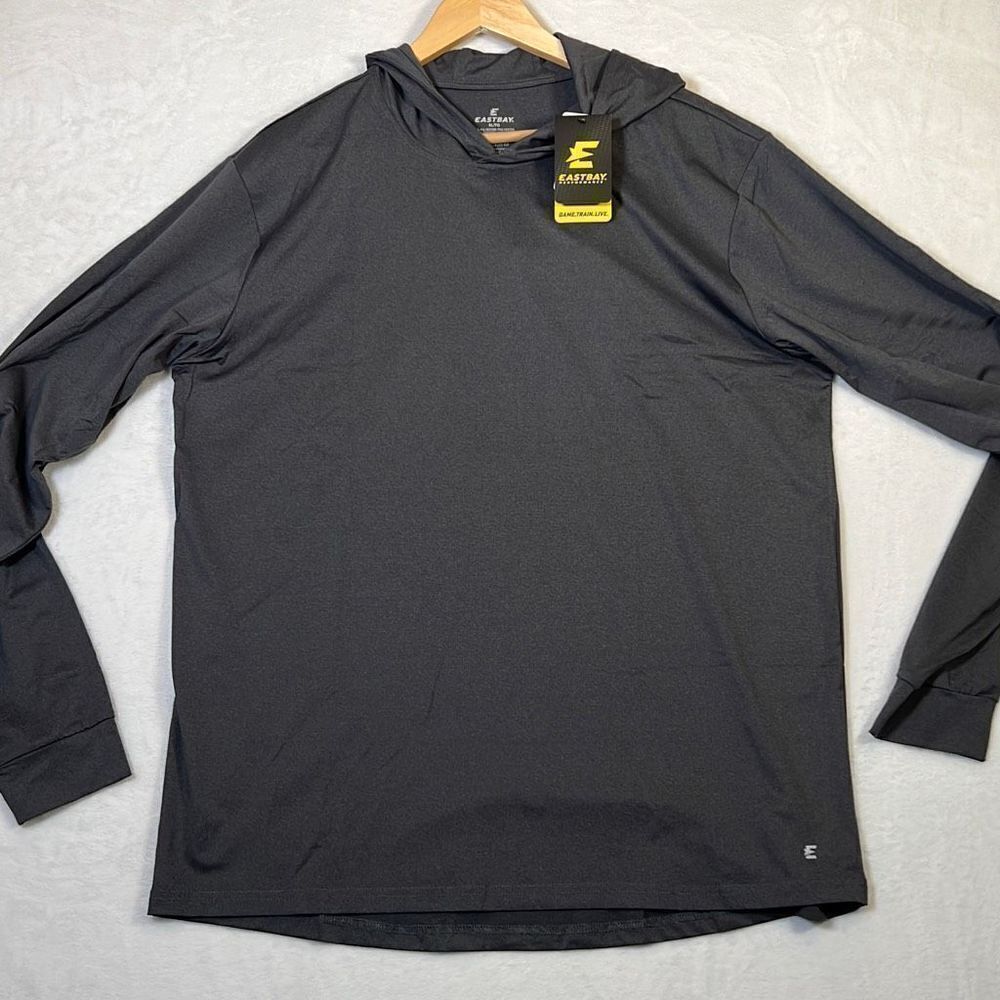 Eastbay Pursuit Long Sleeve Pullover Hoodie‎ gym| bodybuilding - NWT- Men XLarge